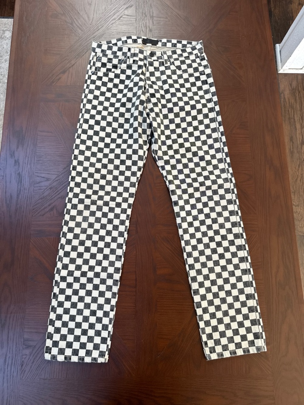 MadeWorn Checkered Denim